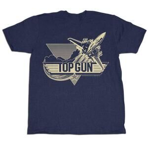 Top Gun Top Gun Plane Navy Adult T Shirt